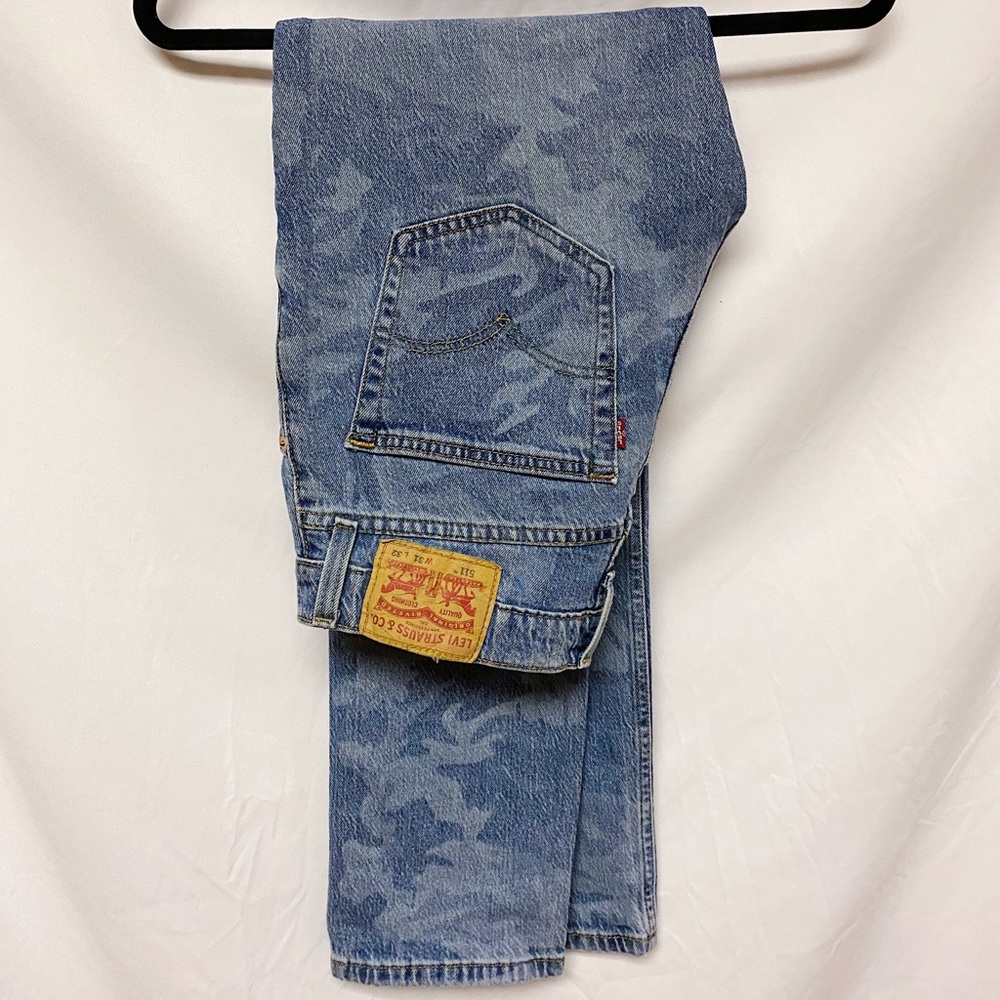 Camo Style Levi’s Jeans